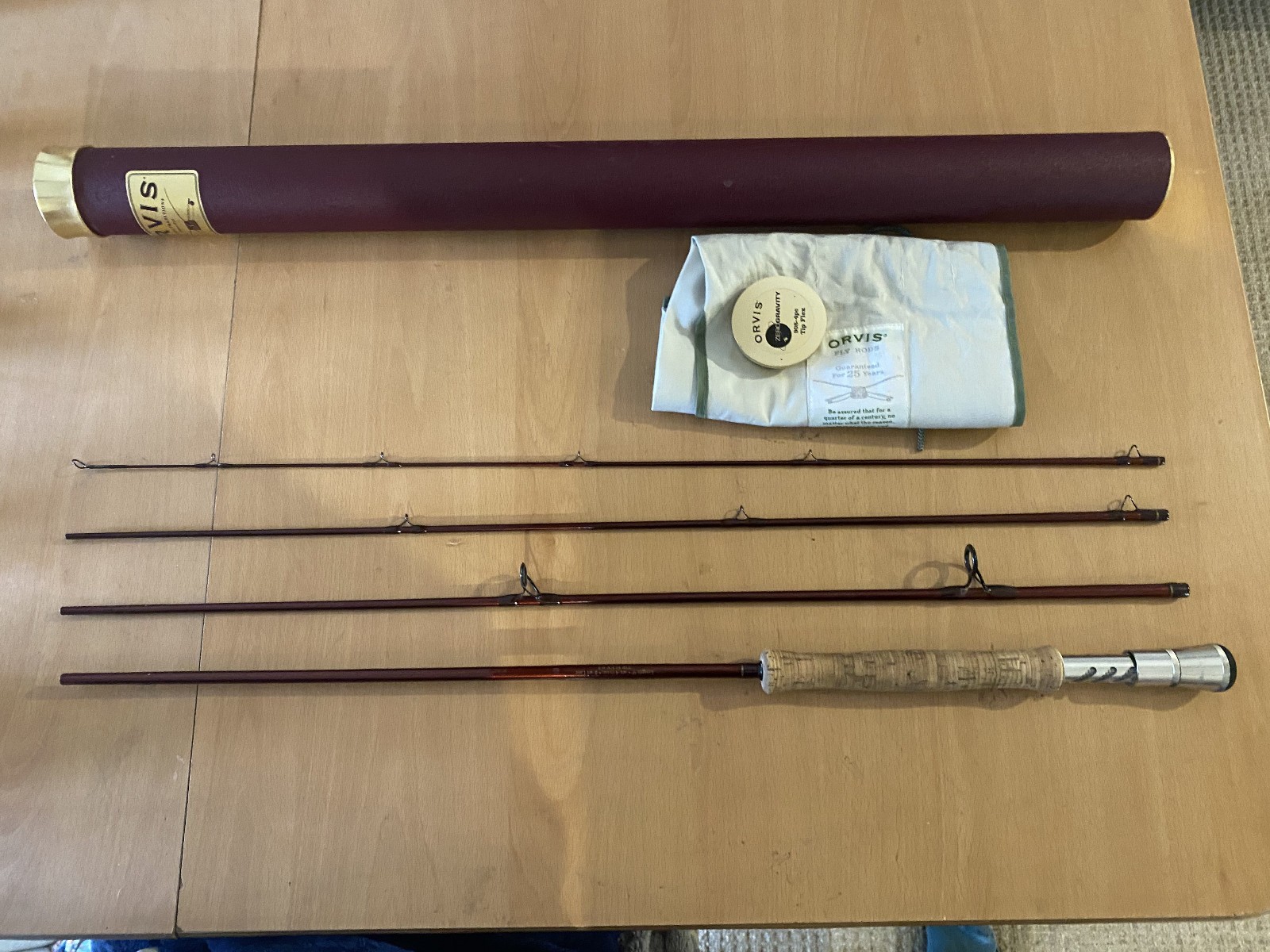 orvis zero gravity 9ft fly rod for 8 weight line tip flex