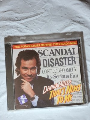 Dennis Miller That s News To Me CD-ROM Comedy Scandal Disaster NEW Sealed PC