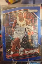 2025 Panini Prizm WNBA - Aari McDonald #10 Blue Velocity Prizm