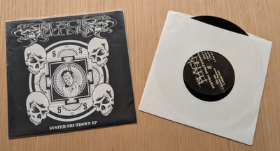 Black Lung   System Shutdown EP 7'' Vinyl Record