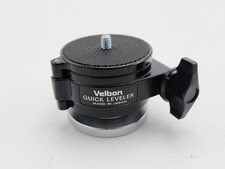 Velbon Quick Leveler Bubble Level Ball Head Attachment for Tripods/Cameras