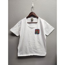 Vintage Womens Arizona Shirt Cactus Graphic Tee Top Made in USA Women’s L