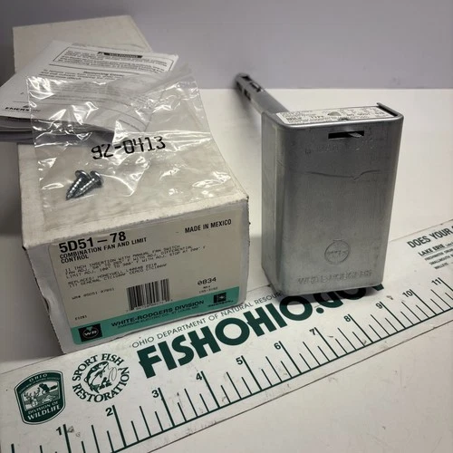 WHITE-ROGERS 5D51-78 COMBINATION FAN AND LIMIT CONTROL