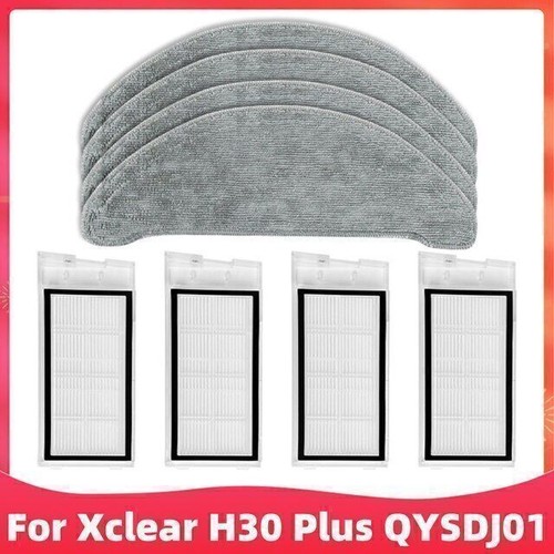 For Xclea H30 / H40 / PLUS Robot Vacuum Cleaner Sweeper Main Side Brushes Filter - Picture 5 of 40