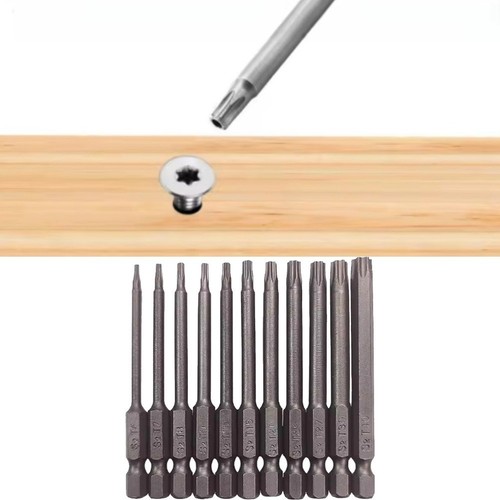 Set De 8 Embouts XZN En Acier S2 – Tailles 1/2 Et 1/4, Lot Complet