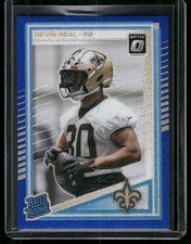 2025 Donruss Optic #282 Devin Neal Blue Glitter
