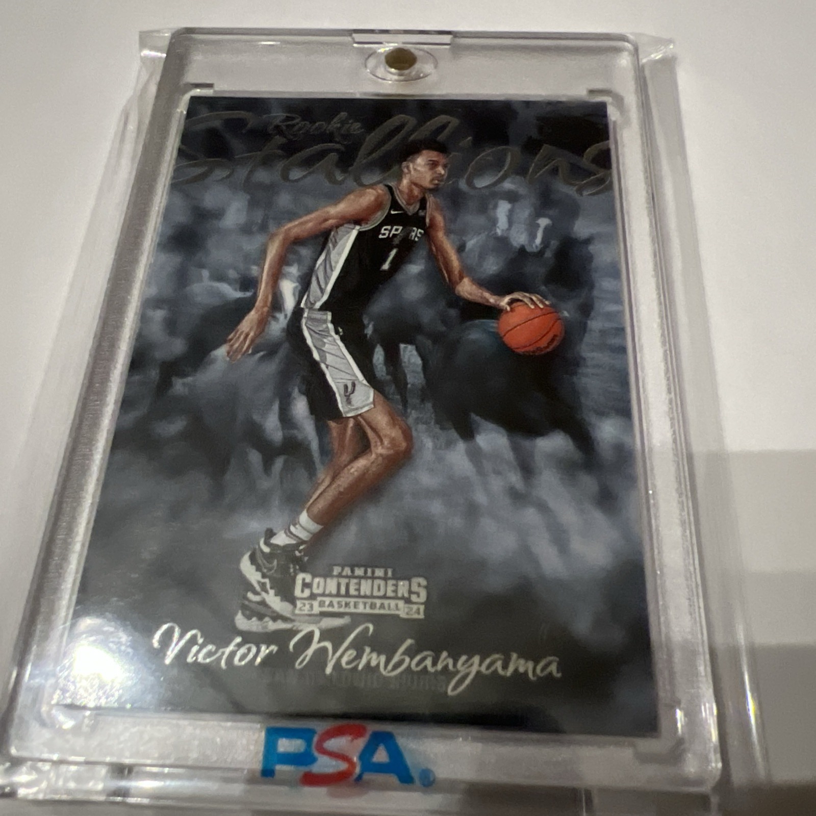 2023-24 Panini Contenders - Rookie Stallions #21 Victor Wembanyama (RC)