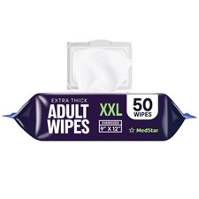 Adult Wipes for Elderly 1 Pack - Hospital Grade Extra Large 1 2X-Large