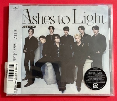 ATEEZ Ashes to Light JAPAN First Press Flash Price Edition CD+PHOTOCARD+BOOKLET