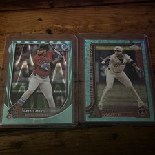 2025 Topps Chrome Logofractor Edition - Ketel Marte # 272 Aqua Refractor /199