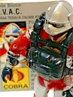 VINTAGE GI JOE ARAH COBRA A.V.A.C. 1986 COMPLETE WITH CARD HASBRO