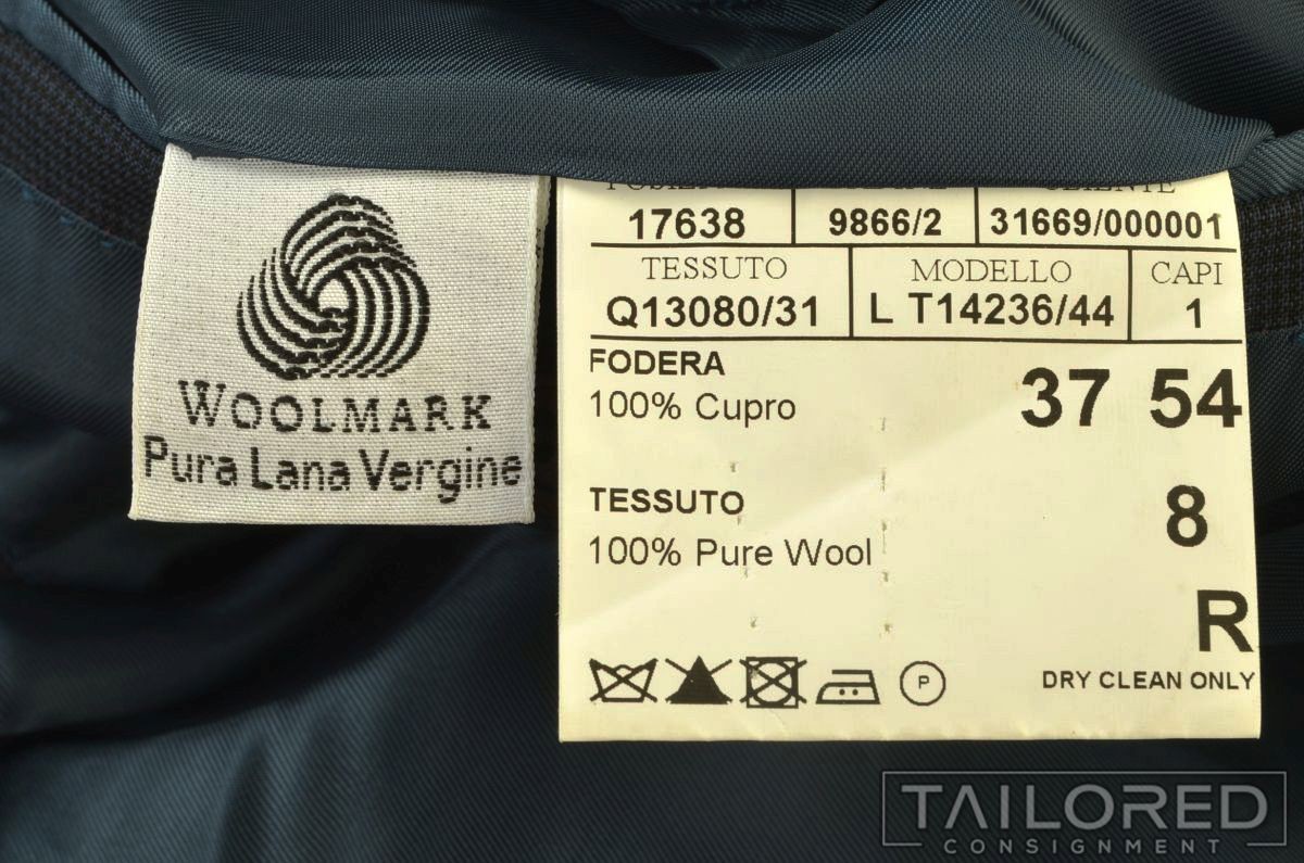 CANALI Recent Solid Blue 100% WoolBlazer Sport Co… - image 8