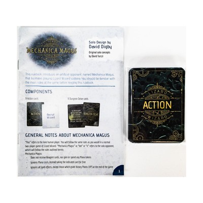 Forbidden Games Lizard Wizard - Mechanica Magus Bag NM