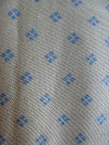 Interior Fabric Design Yellow & Blue Print Pattern Dupont Teflon 11+ Yards - 第 10/12 張圖片