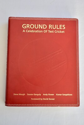Ground Rules: A Celebration of Test Cricket (Special Leather bound edition)