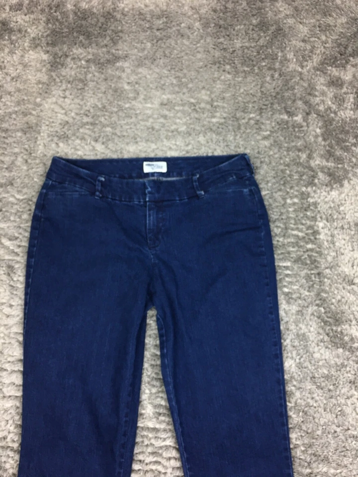 Pantalones de mezclilla ajustados Old Navy The Diva para mujer talla 6 lavado medio Foto 2 de 4