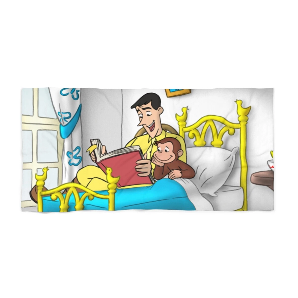 Curious George  Beach Towel