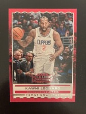 2019-20 Contenders Basketball Kawhi Leonard Front Row Seat Card #8 LA Clippers