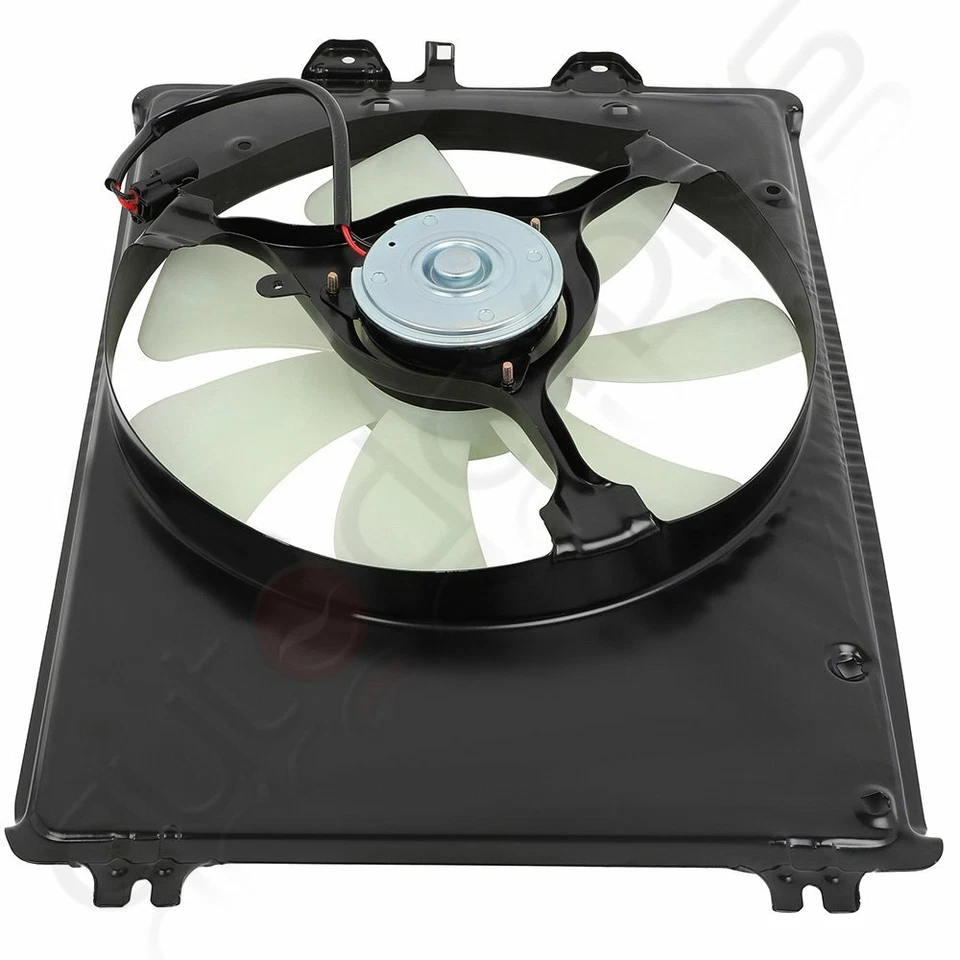 AC Condenser and Radiator Cooling Fan Assembly For 2009 2010-2015 Honda Pilot - Image 3 of 4