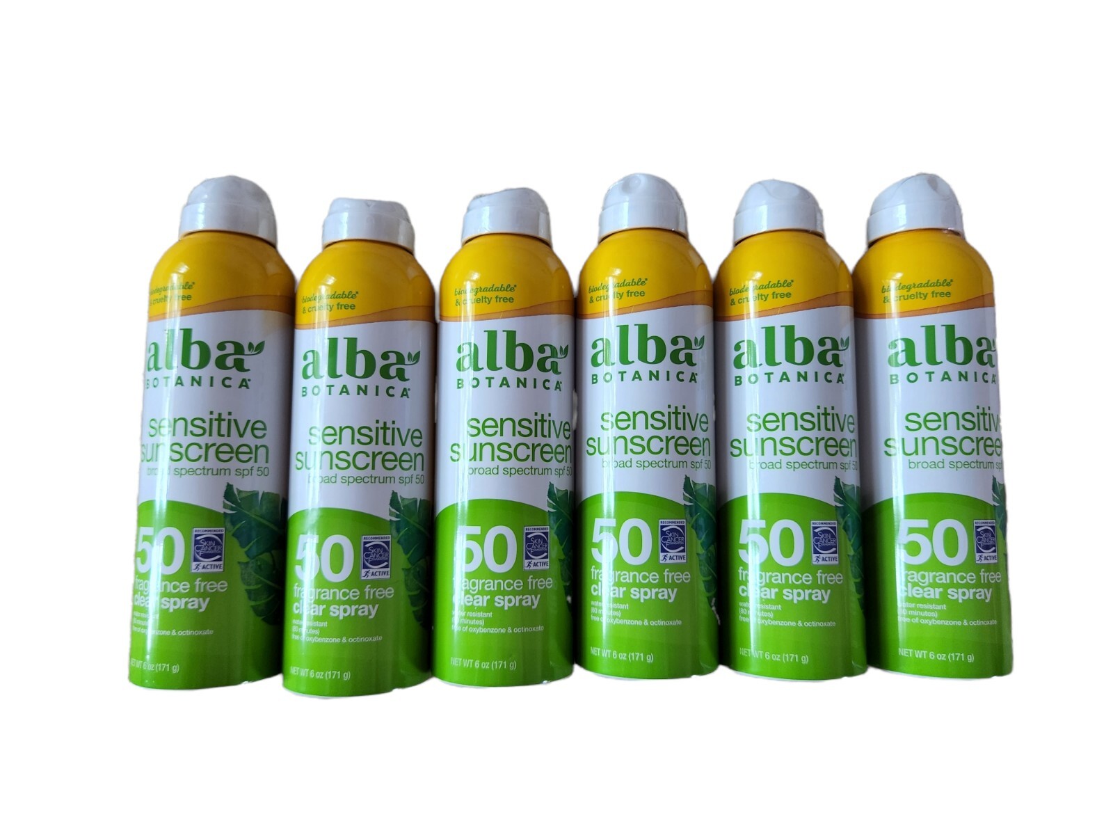 alba sensitive sunscreen spray