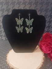 Butterfly Dangle Drop Earrings