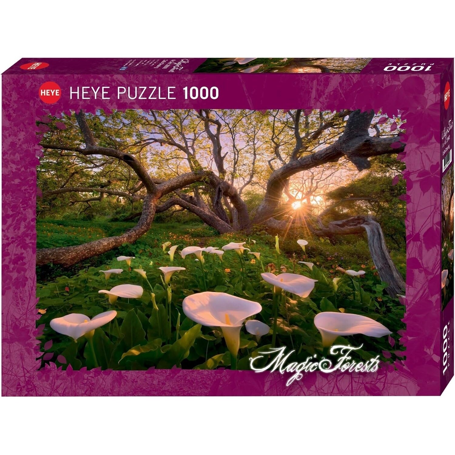 Heye Magische Wälder - Puzzle 1000 Calla-blüten Fantasie Landschaft