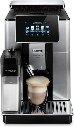 Delonghi Primadonna Soul ECAM 610.75.MB cafetera completamente automática,  Plata | eBay