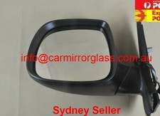 NUEVO ESPEJO RETROVISOR PUERTA VW AMAROK AMAROK 2013-2023 (LADO IZQUIERDO PASAJERO, NEGRO MATE)