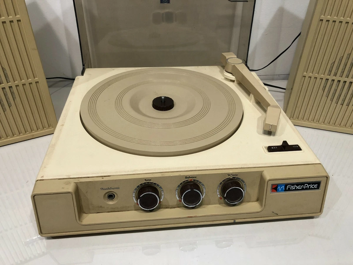 Tourne disque Fisher Price 1983