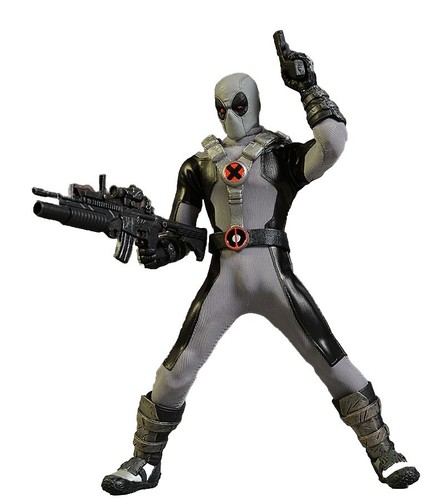 DEADPOOl (X-Force) PX Previews Exclusive - Mezco One:12 - GRAY VERSION - 第 10/24 張圖片