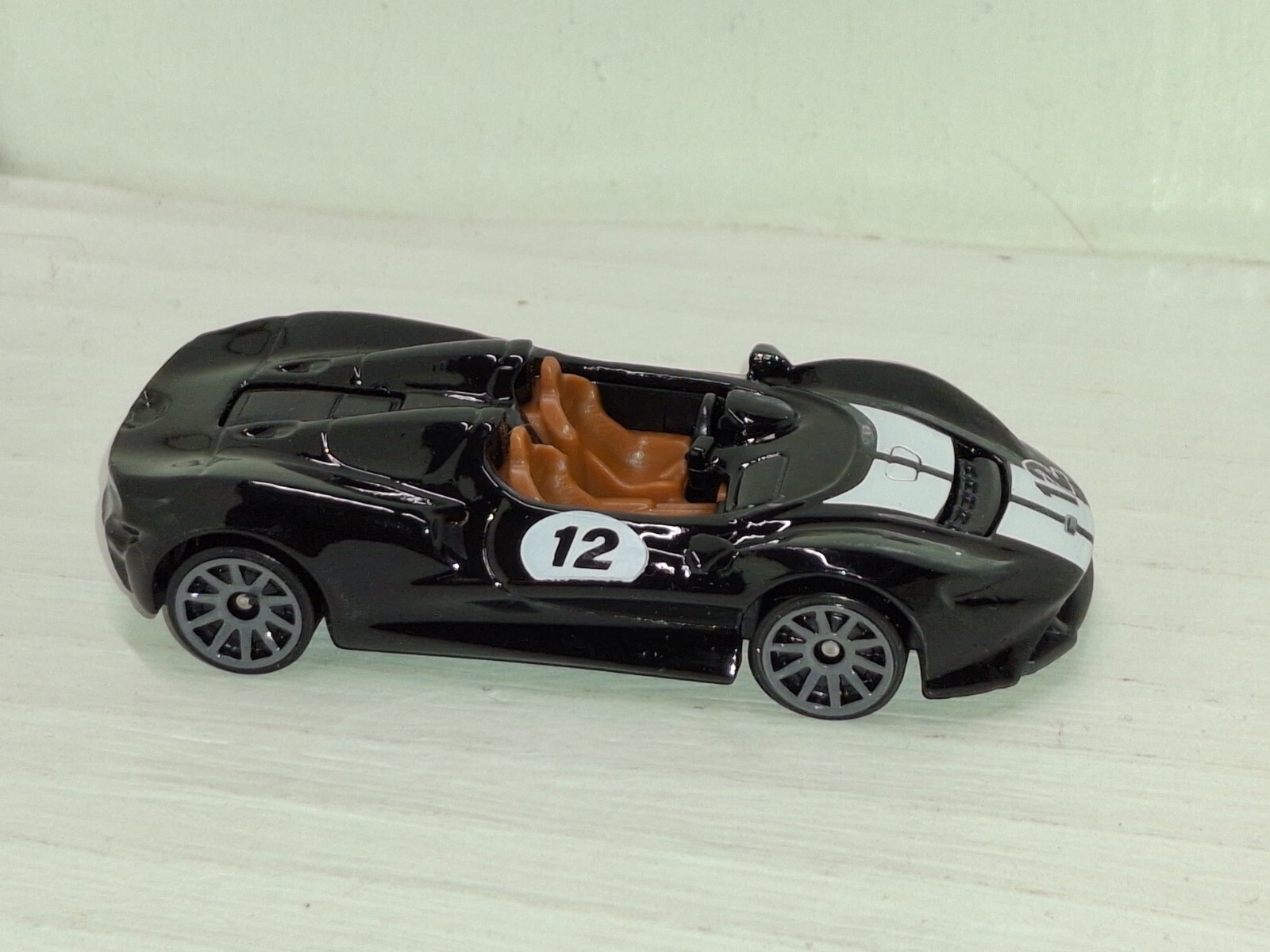 Loose NOC 2022 Hot Wheels Main McLaren Elva 203/250 HCT09 New Model Black