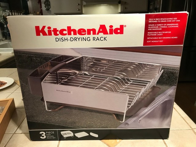 Simplehuman Stainless Steel Compact Wire Frame Dish Rack For Sale