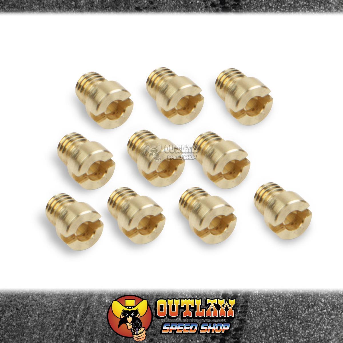 HOLLEY CARB REPLACEABLE 1032UNF AIR BLEEDS JET SIZE 30 10PACK HO126