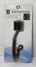 Dual Club Brush - w/ Plastic Clip NEW