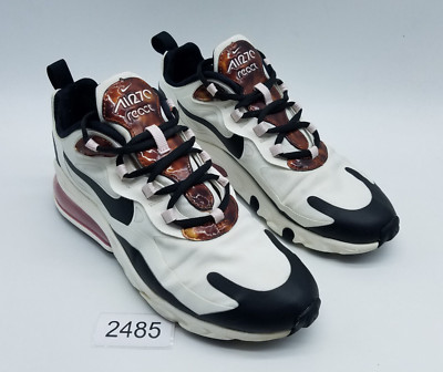 Nike Air Max 270 React Women's Size 7.5 Running Shoes Sail Barely Rose