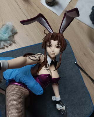 Black Lagoon Revy 1/4 Bunny GX Online Shop Limited Color Anime Figur Figure