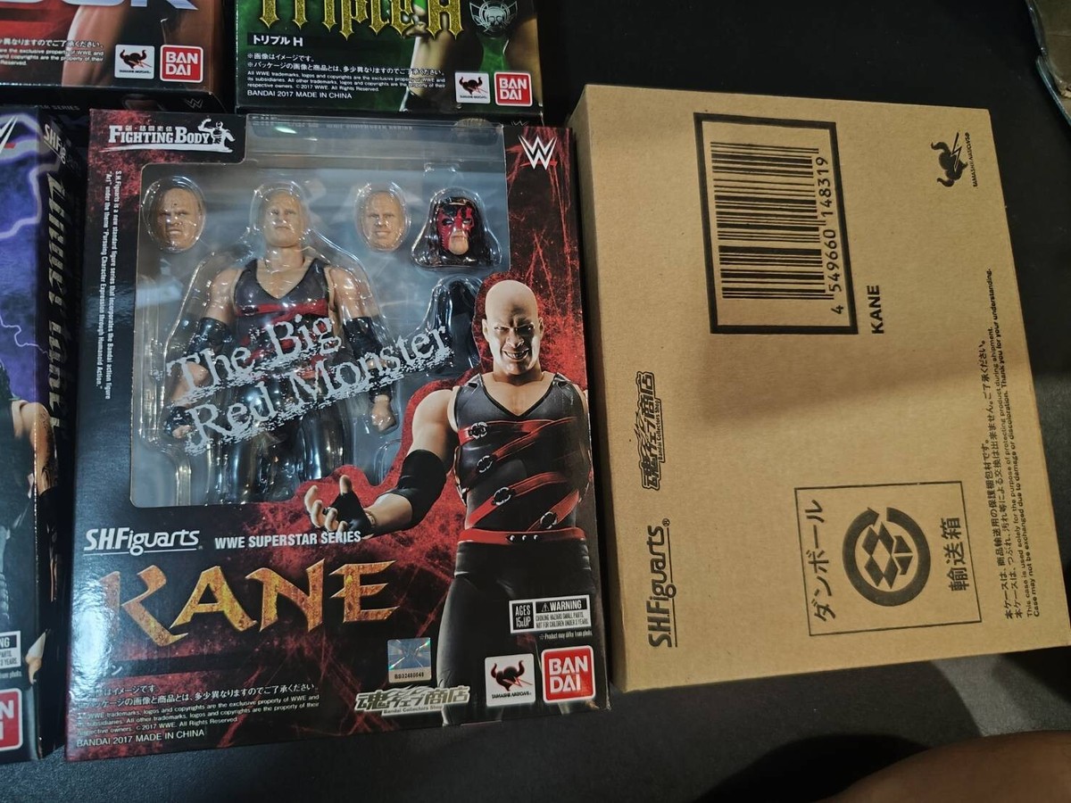 NEAR MINT!! S.H.Figuarts WWE Superstar Series Wrestling Action