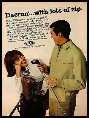 1967 Zero King Preferred Stock With Dacron Men S Golf Jacket Vintage Print Ad Ebay