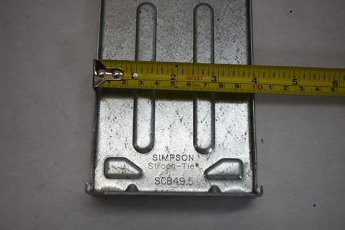 Lot of 22 Simpson Strong Tie SCB411.5 Kit ByPass Framing Slide Clip Connector - Picture 9 of 9