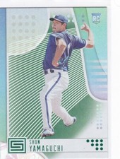 2020 Panini Chronicles Shun Yamaguchi Green Rookie RC Toronto Blue Jays #9