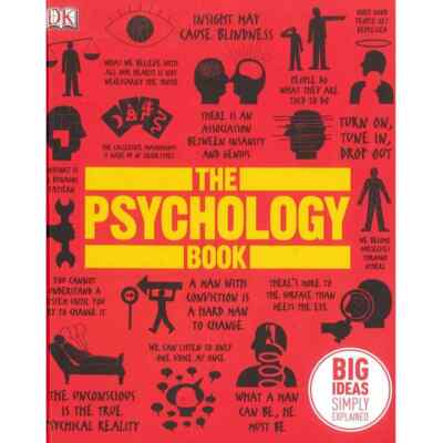 The Psychology Book - Big ideas simply explained [DK] [Hardback] Various
