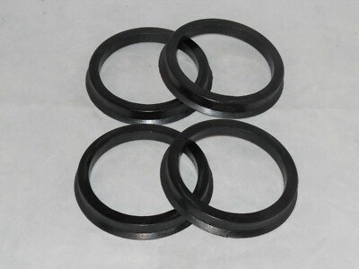SET OF 4 WHEEL RIM HUB CENTRIC RINGS I 69.85MM WHEEL (OD) I 59.2MM HUB (ID) 