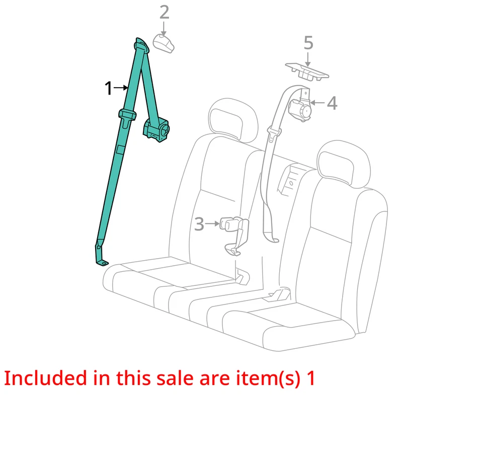 ADEQUADO PARA 2005-2008 CHEVROLET SATURN UPLANDER KIT DE CORREIA DE RELÉ 19177160 - NOVO FABRICANTE DE EQUIPAMENTO ORIGINAL - Imagem 3 de 4