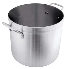 Crestware Pot60 Stock Pot, 60 Qt, Aluminum