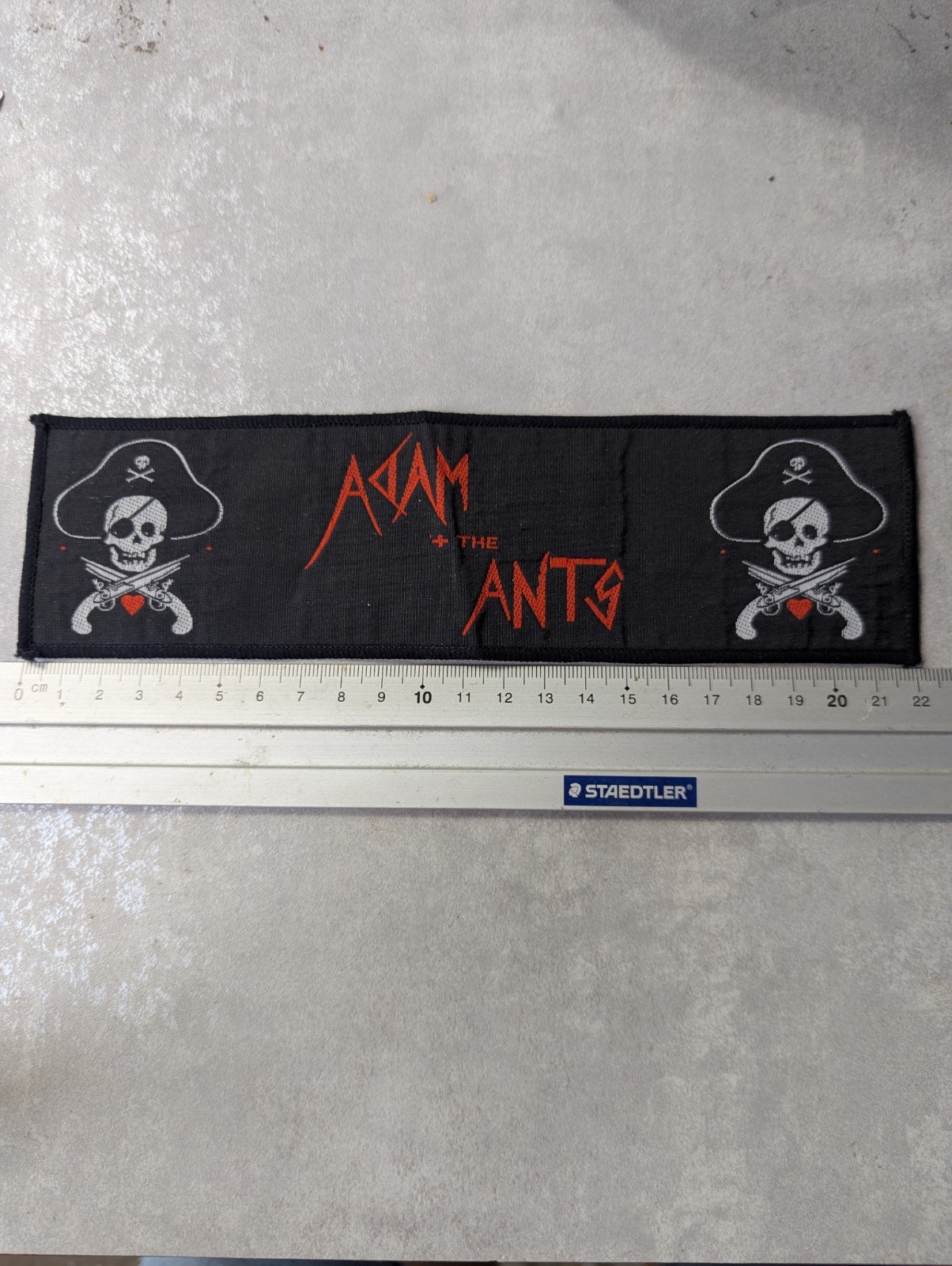 Vintage 80's Adam & The Ants Iron on / Sew on Patch image 6