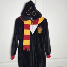 Harry Potter GRYFFINDOR SMALL Medium PJs Costume One Piece Union Suit Wizard