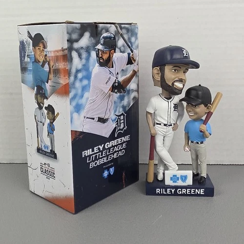 Riley Greene Detroit Tigers Little League Bobblehead MLB Little League Classic