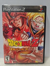 Dragon Ball Z Budokai PS2 PlayStation 2  Black Label w/Manual - Disc Excellent