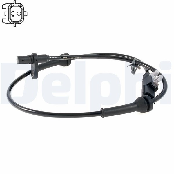 Delphi Sensor Raddrehzahl ABS Sensor Hinten Links SS21277-12B1-image