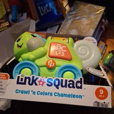 Fisher Price Link Squad Crawl n Colors Chameleon Interactive Learning Toy